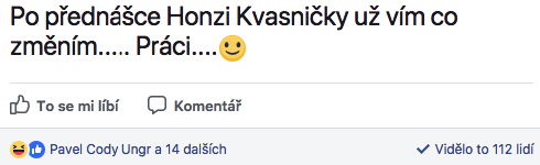 Reakce na přednášku Jana Kvasničky